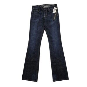Citizens of Humanity Kelly Low Rise Bootcut Denim Jeans Size 27 Dark Wash NWT